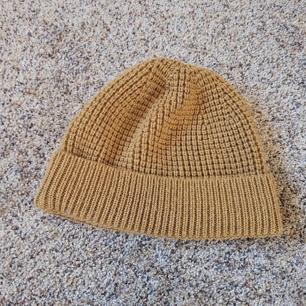 REI Mens Waffle Knit Beanie Hat